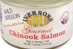 Wild Chinook Salmon, 6, 12 or 24 cans
